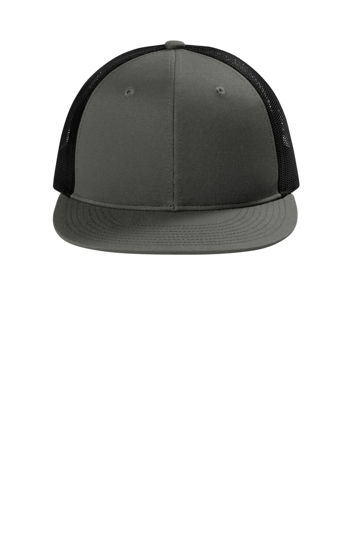 Port Authority Snapback Flat Bill Trucker Cap C407 9