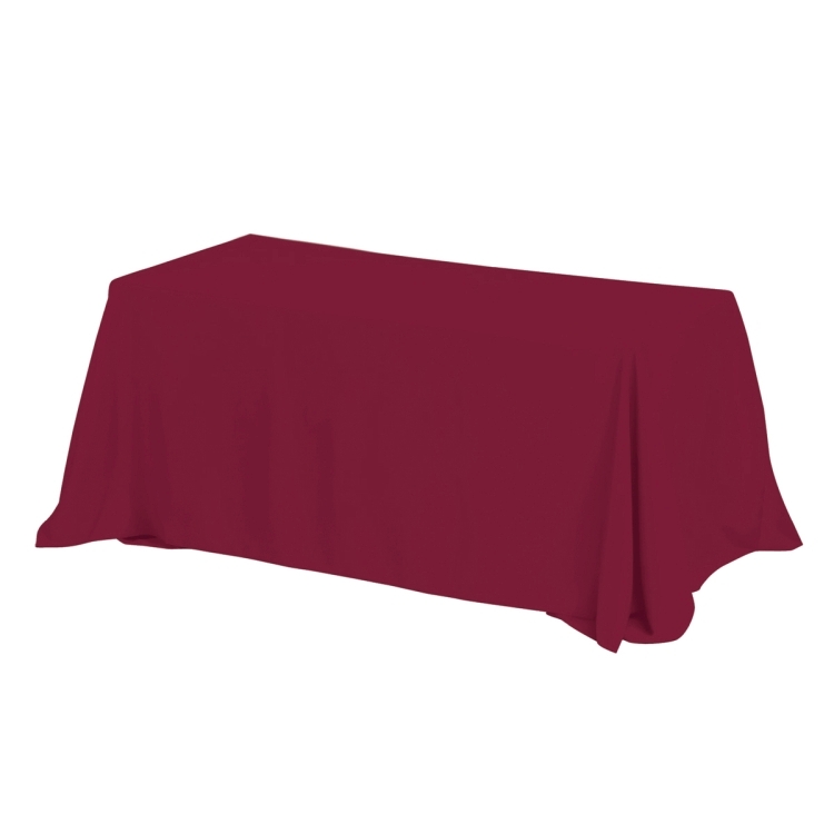 "Zenyatta Eight" 8 ft 4-Sided Throw Style Table Covers & Table Throws -Blanks / Fits 8 ft Table 27