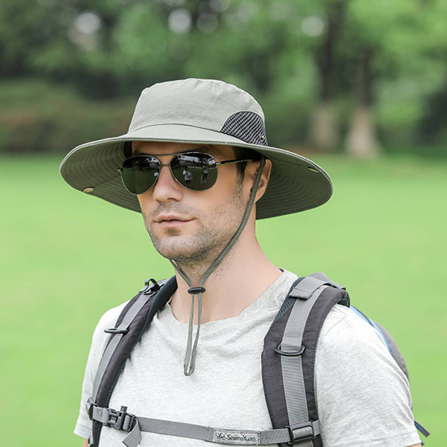 Summer Men'S Sun Hat Cross-Border Outdoor 3