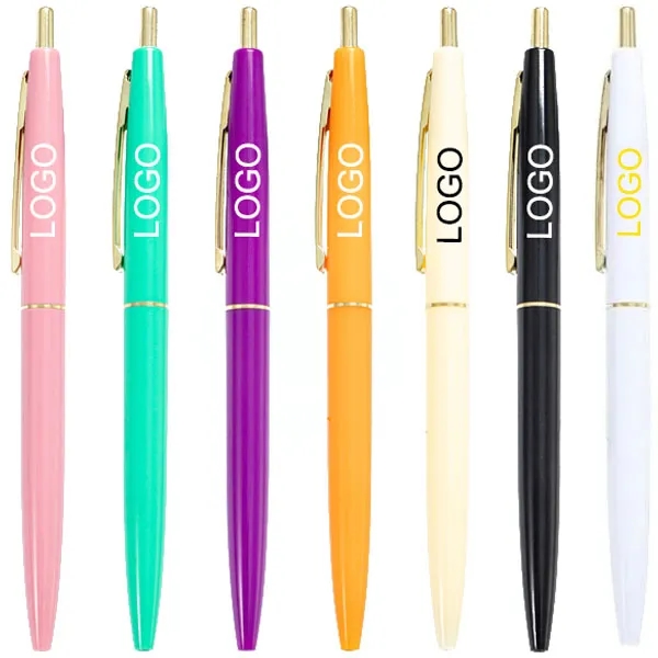 Promotional Hotel Gold Click Pens 1
