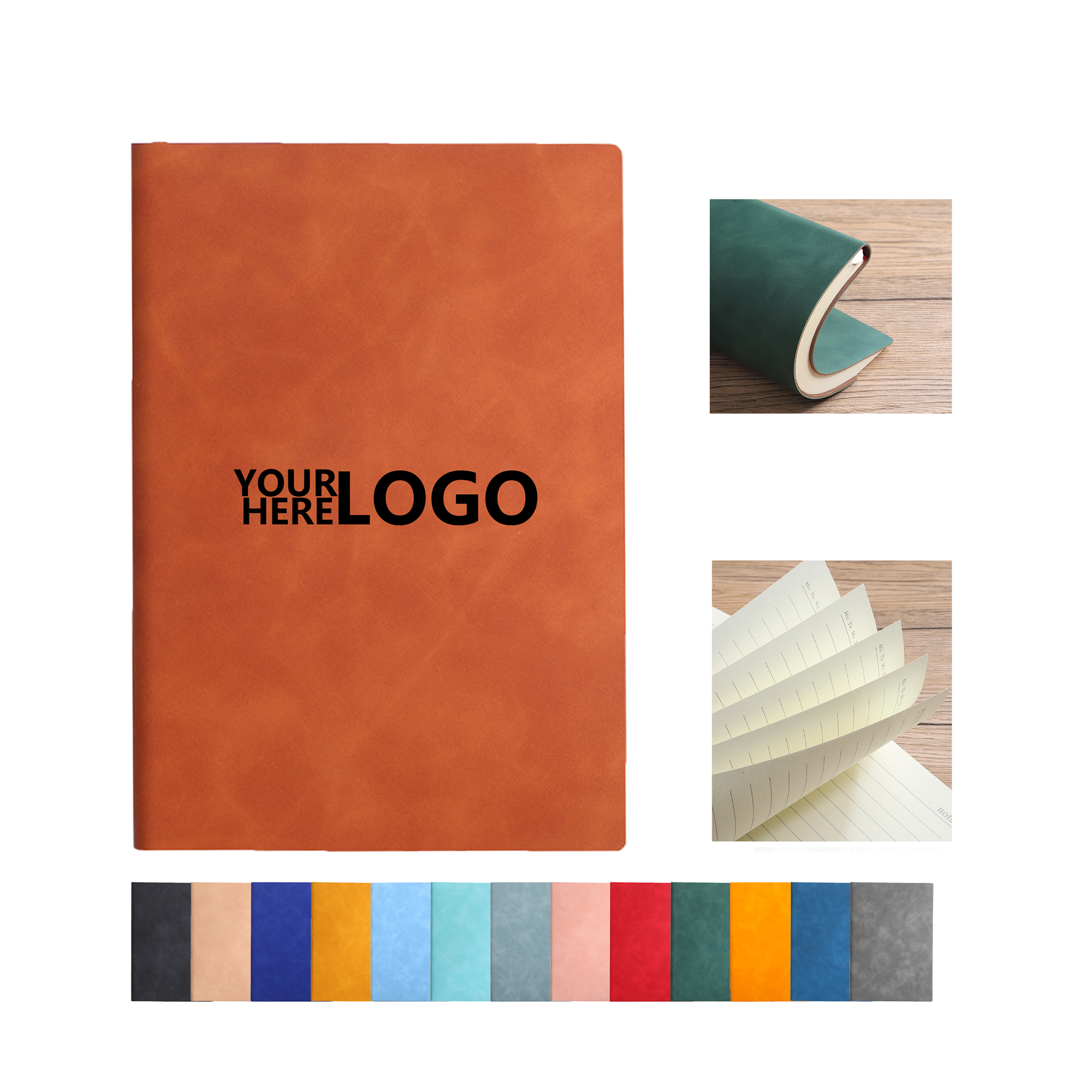 A5 Synthetic Leather Notebook 2