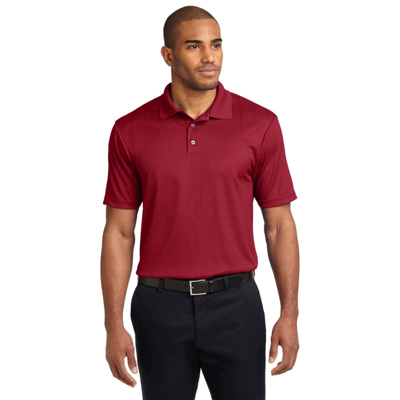 Port Authority Performance Fine Jacquard Polo. 10