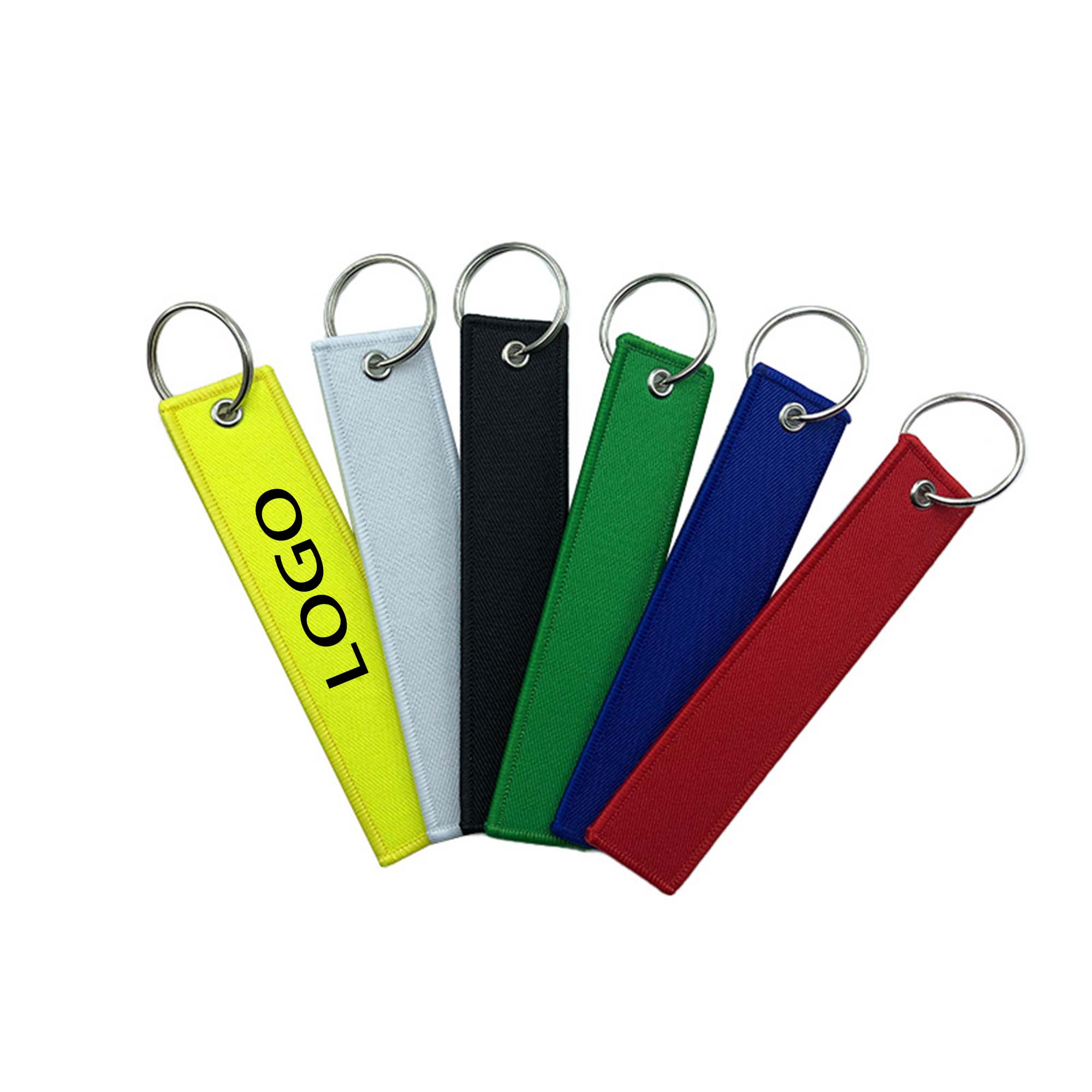 Embroidery Keychain Luggage Tag MOQ 100 2