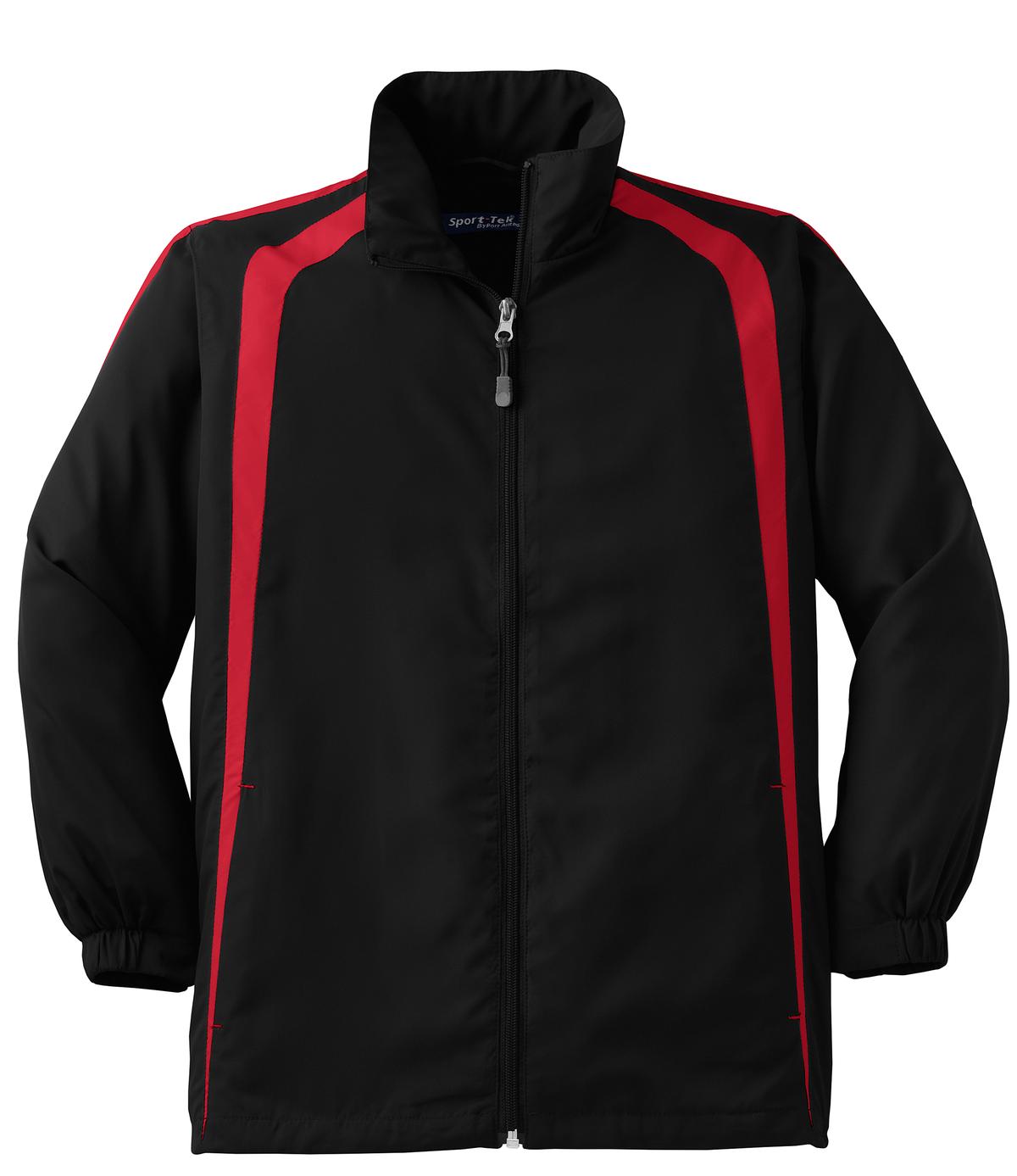 Sport-Tek Youth Colorblock Raglan Jacket. YST60 22