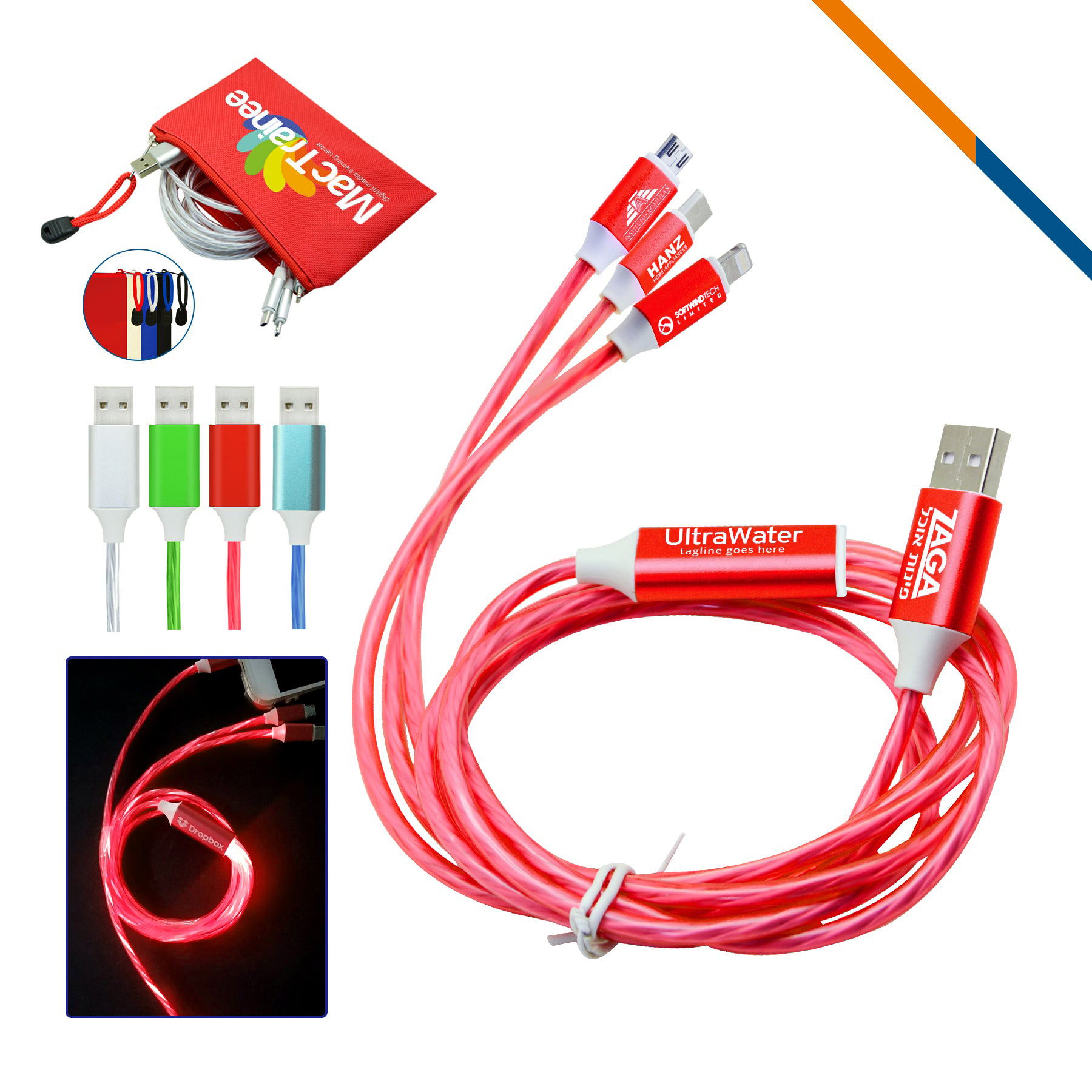 Gleam 3in1 Charging Cable 8