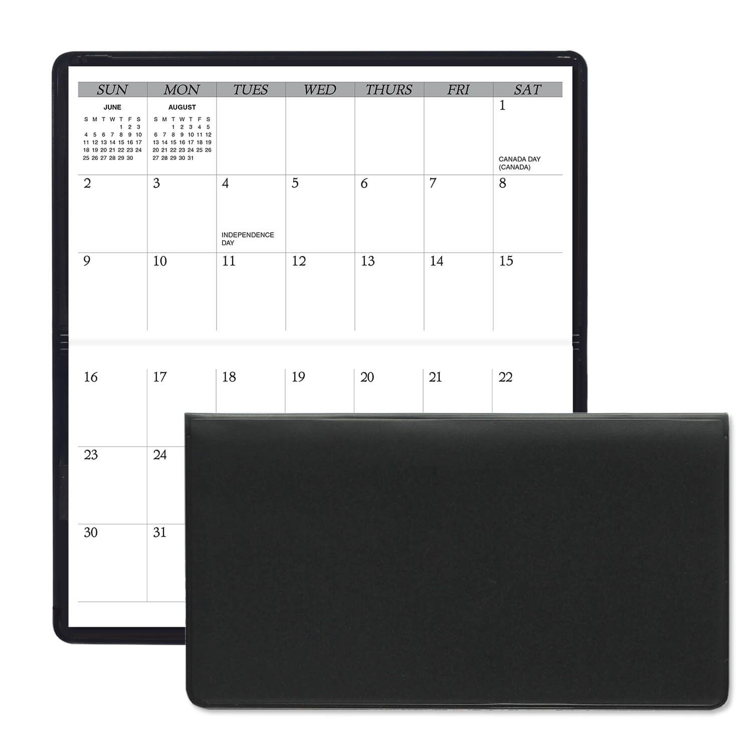 Horizontal Monthly Pocket Planner 4