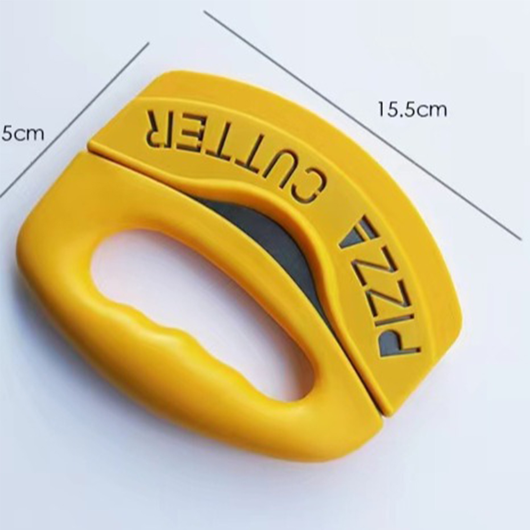Stainless Steel Hand-held Pizza Cutter 4