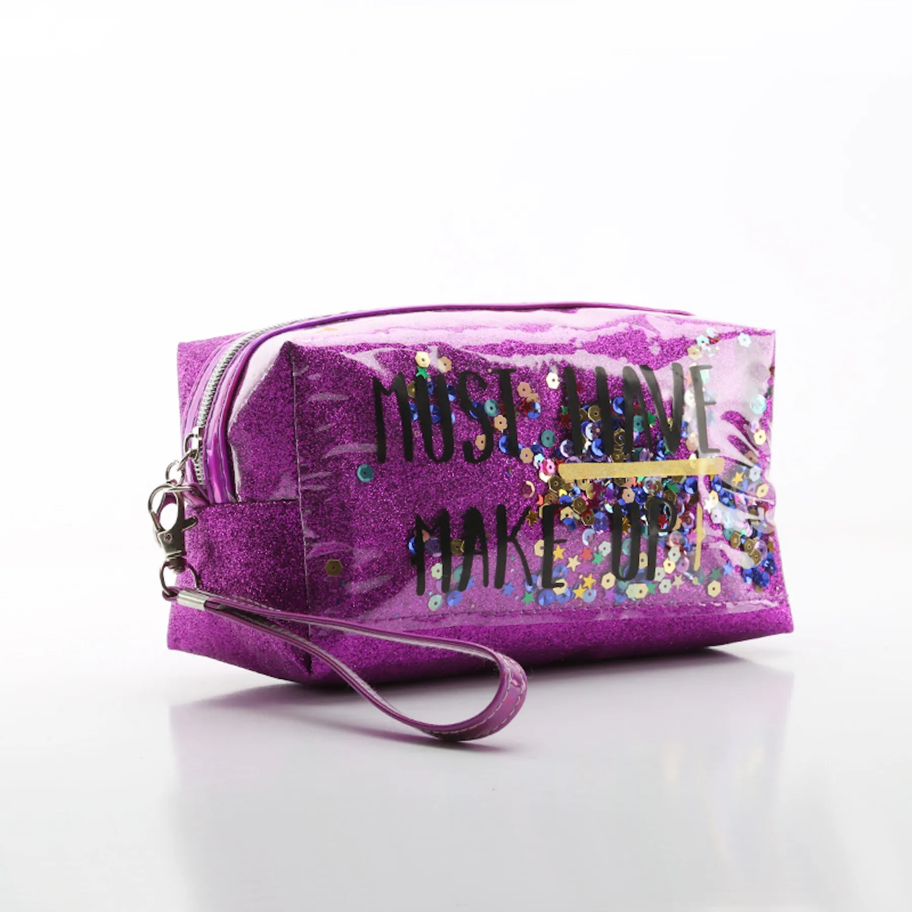 Fashion Creative Sequin Glitter Toiletry Pouch Cosmetic Bag 1