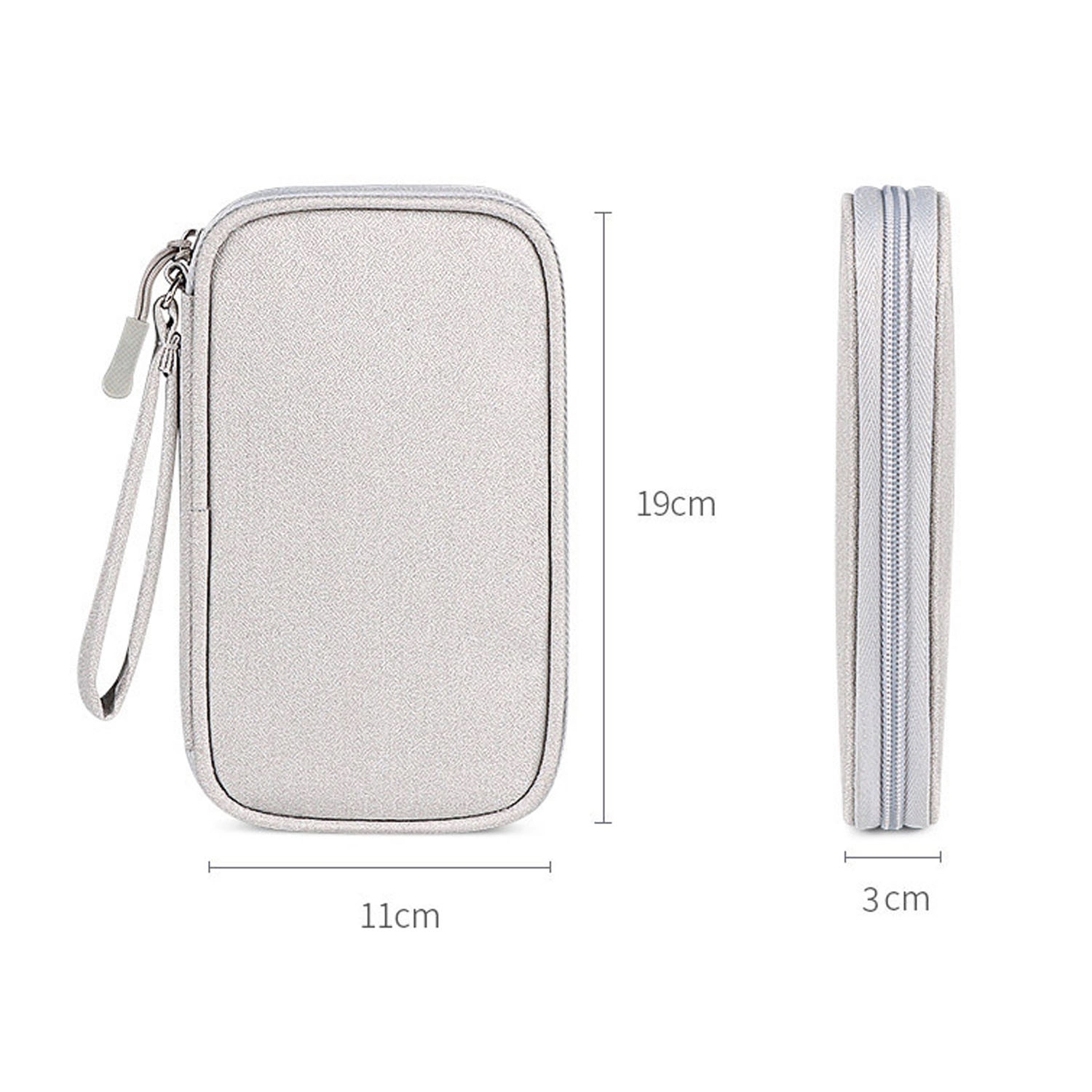 3 Layers Electronic Organizer Travel Cable Bags 5