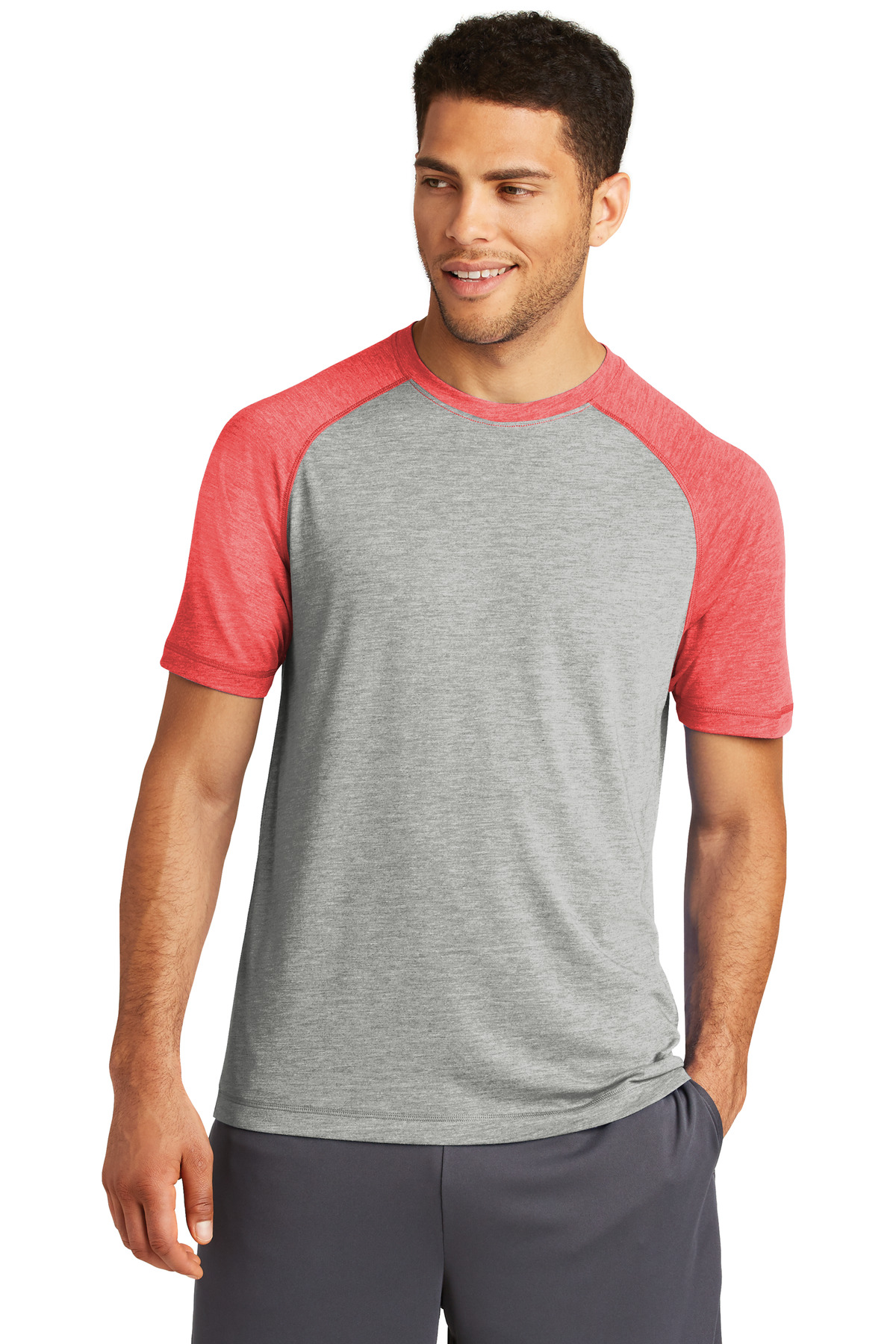 Sport-Tek® PosiCharge Tri-Blend Wicking Raglan Tee 7