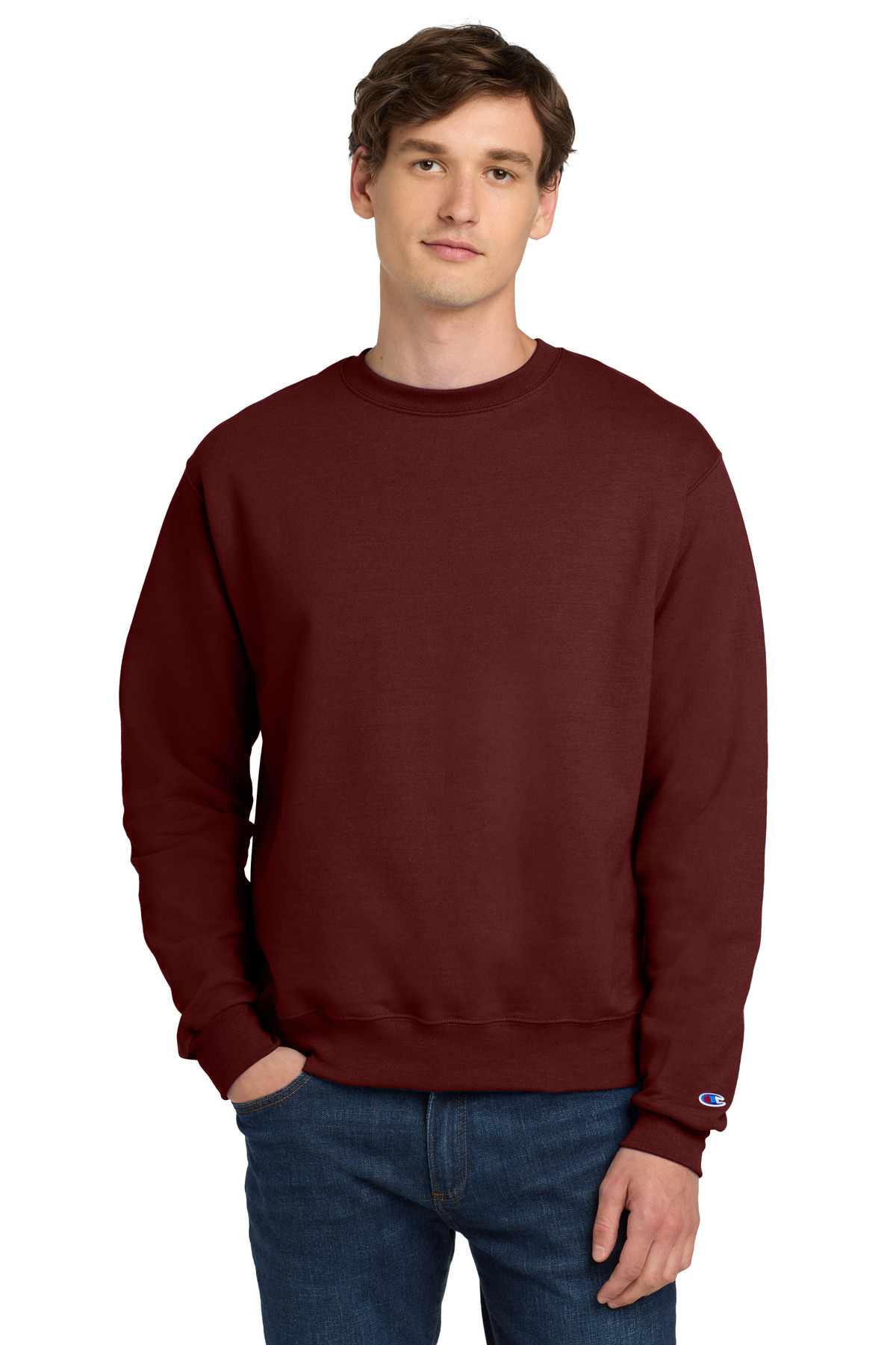 Champion Powerblend Crewneck Sweatshirt. S6000 107