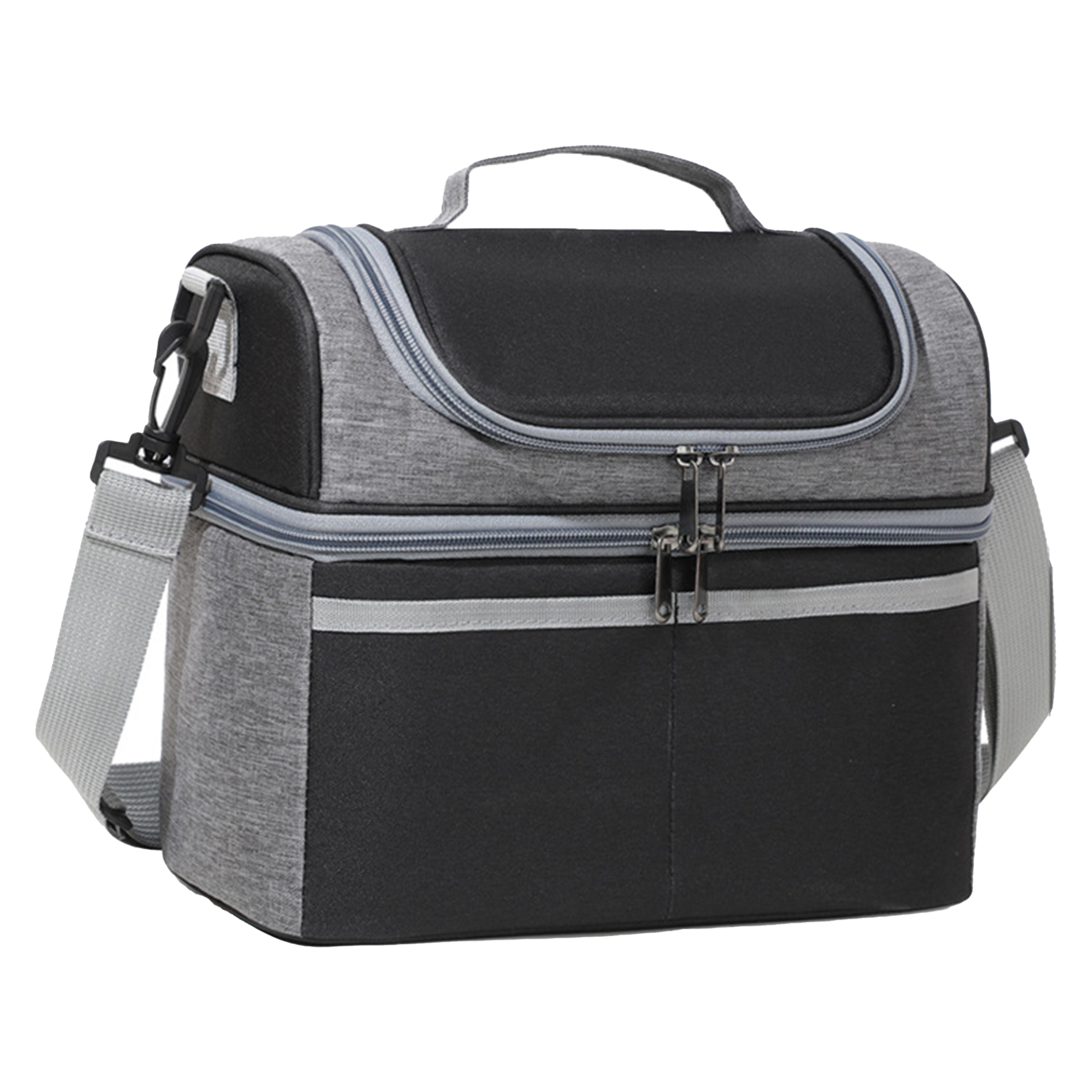Oxford Portable Double-Layer Insulated Lunch Bag 6