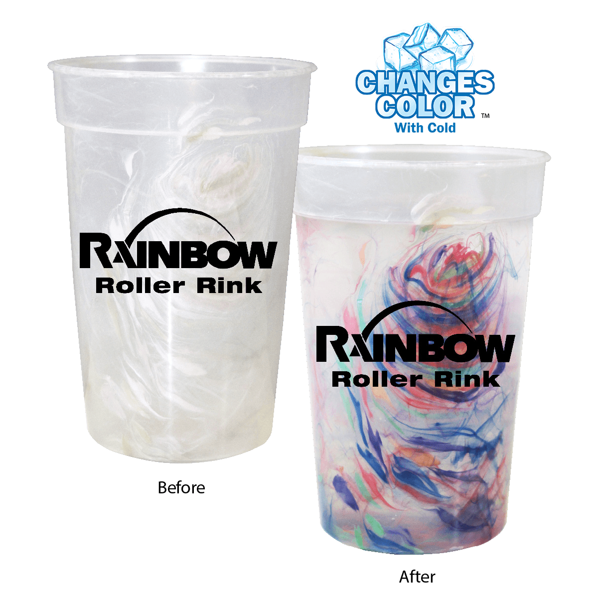 Mood™ 17 oz. Rainbow Confetti Cup 5