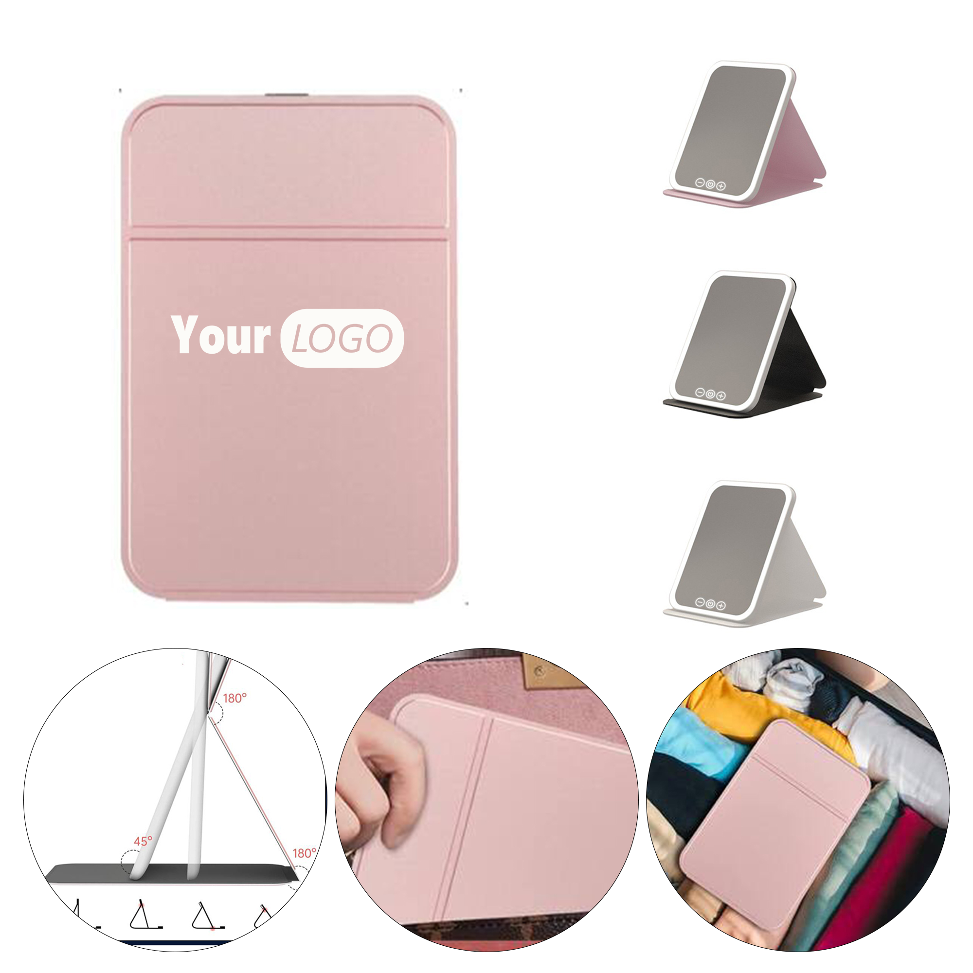 Adjustable Light Makeup Mirror 2