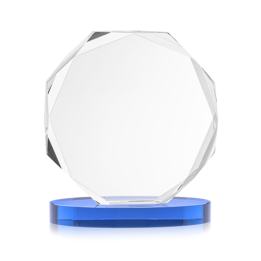 Acadian VividPrint™ Award on Alberton Base - Sky Blue 6