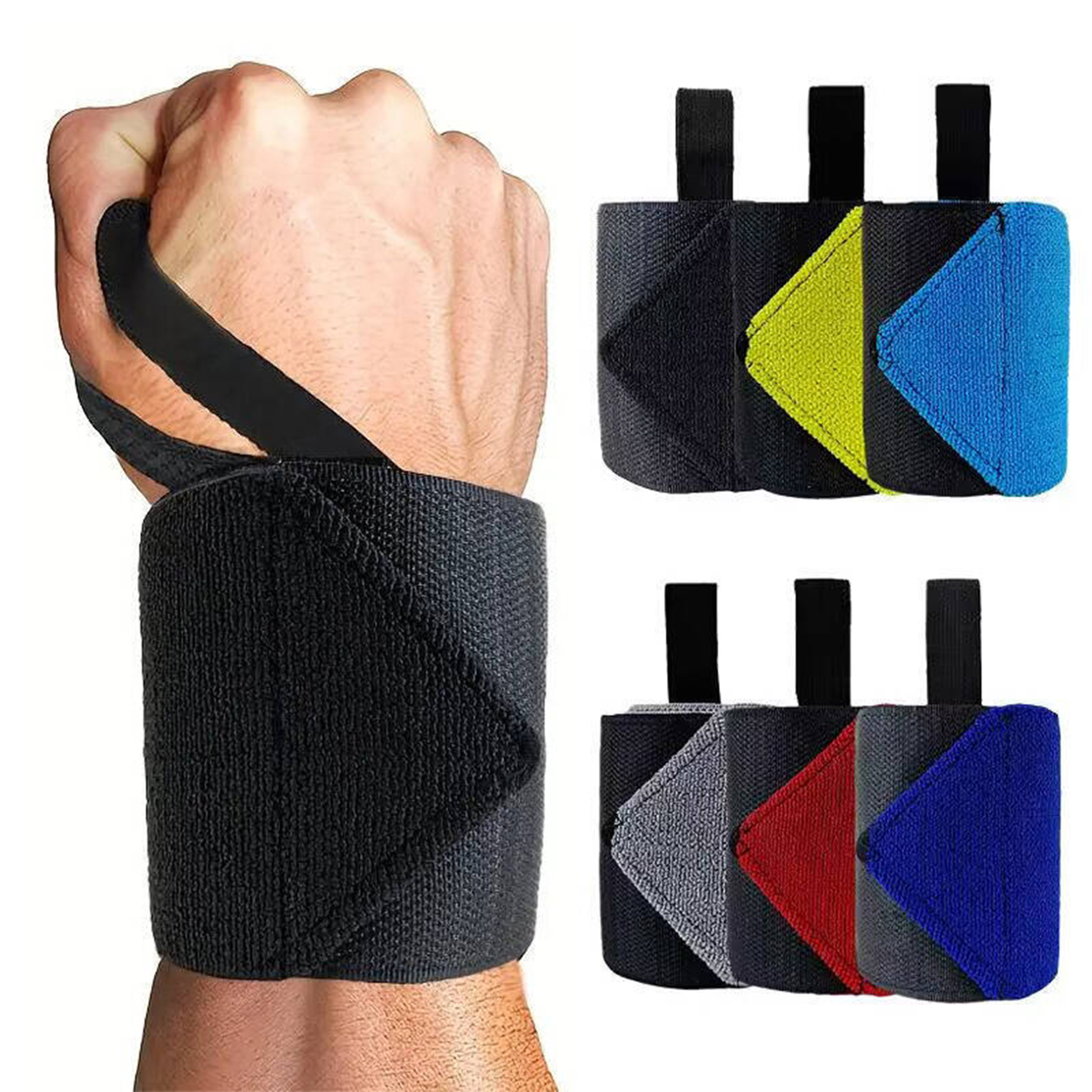 Nylon Solid Color Wrapped Wrist Strap 13