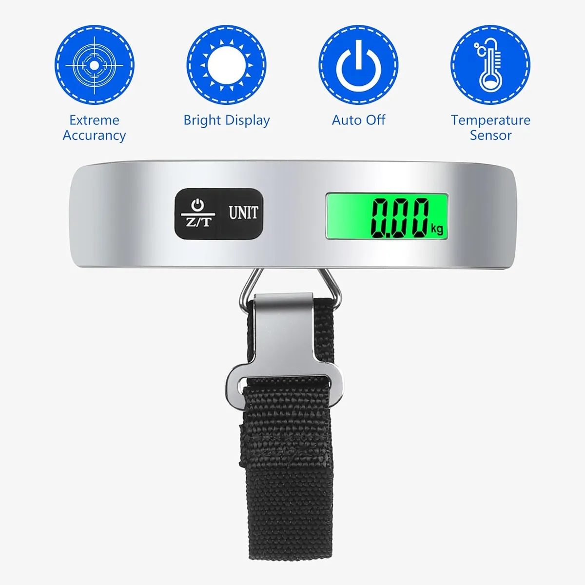 Digital Luggage Scale with Hook 4