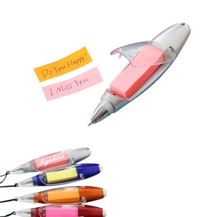 The Bullet Shape Pen With Notepaper 2