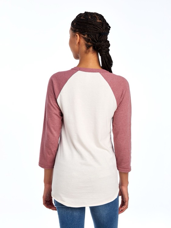 JERZEES Premium Blend Combed Ring-Spun Unisex ¾-Sleeve Raglan 8