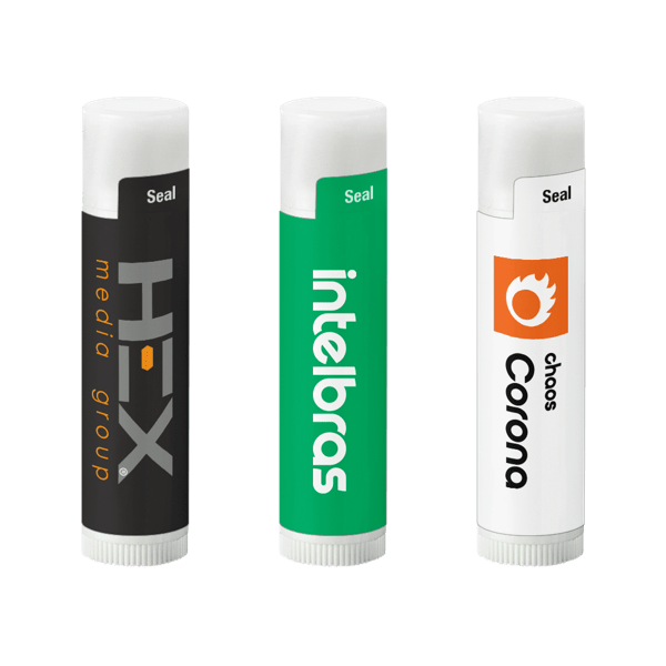 SPF 30 Soy Based Lip Balm in White Tube 3