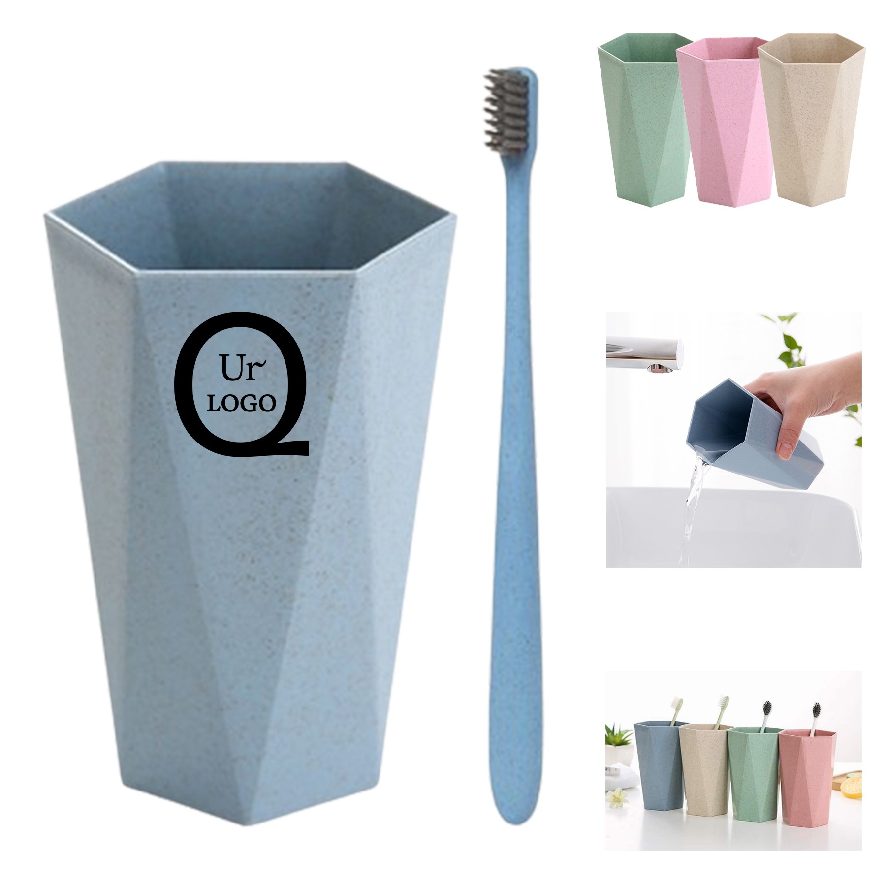 Toothbrush Cup Set 5
