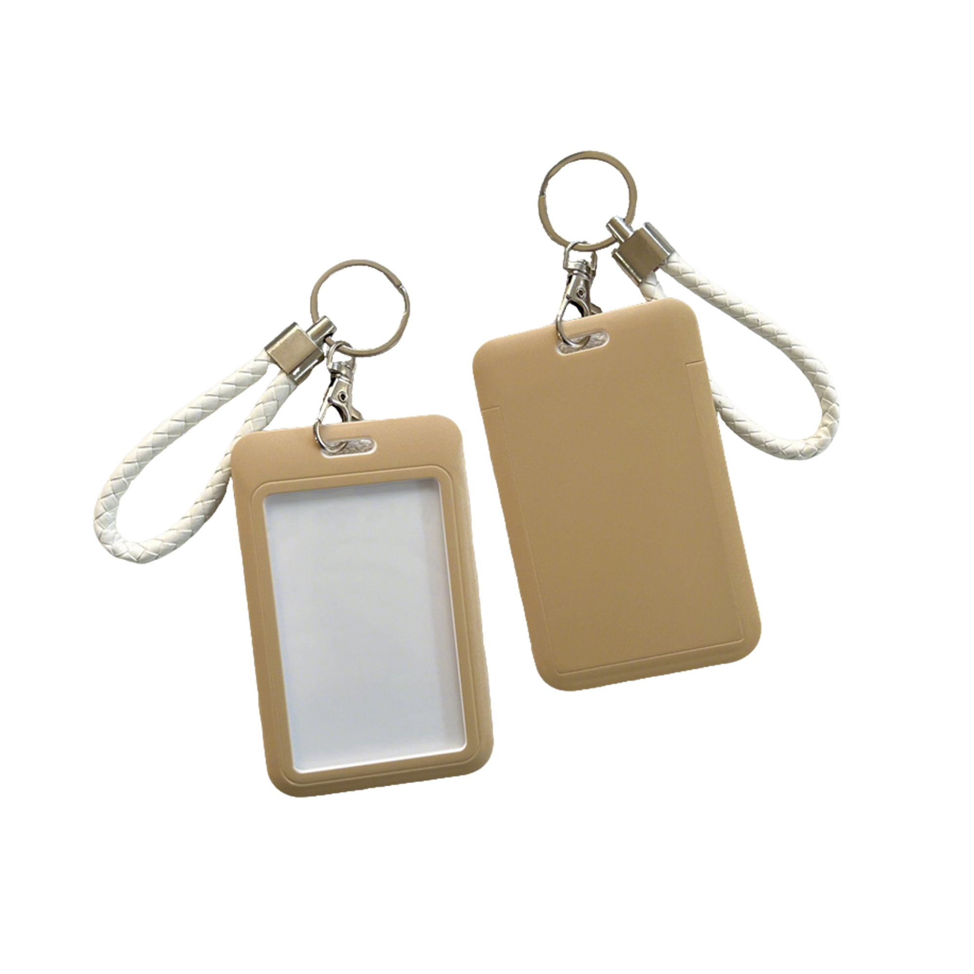 Protective Work Card Case With Key Fob 2