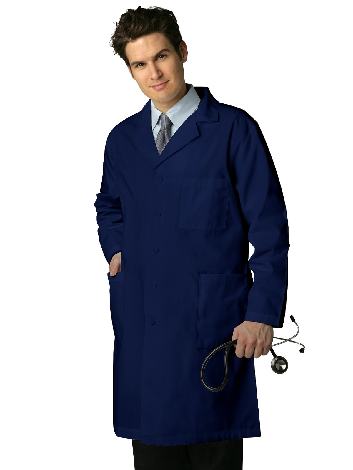 Adar - Universal - Unisex Five-Pocket 39" Lab Coat 8