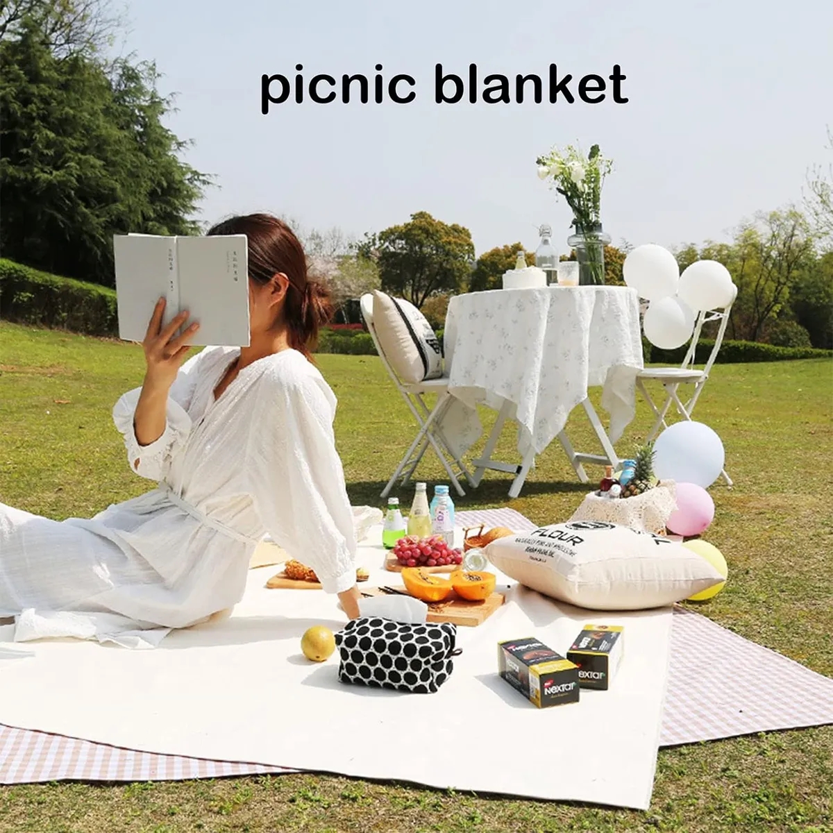 Large Foldable Durable Camping Picnic Blankets Beach Mat 5