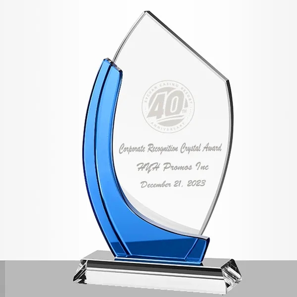 Corporate Recognition Crystal Award 5