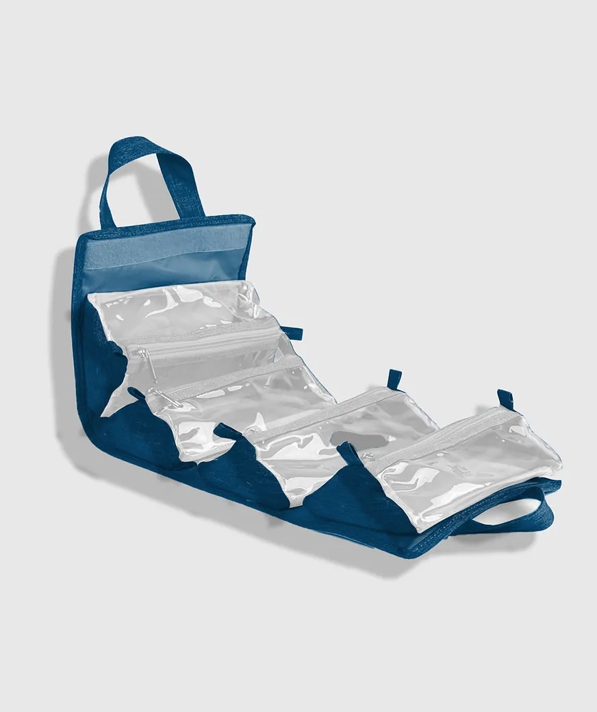 Roll Up Travel Kit with Compartments 2