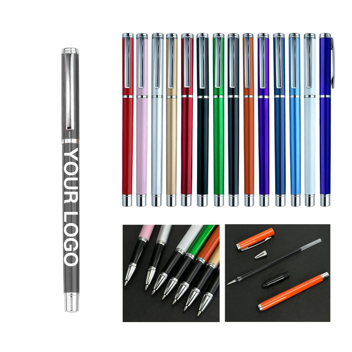 Professional Gel Ink Pen With Slim Barrel 2