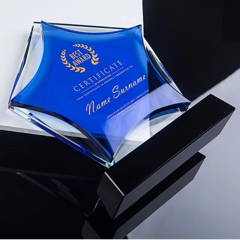 Star shape Crystal Awards 2