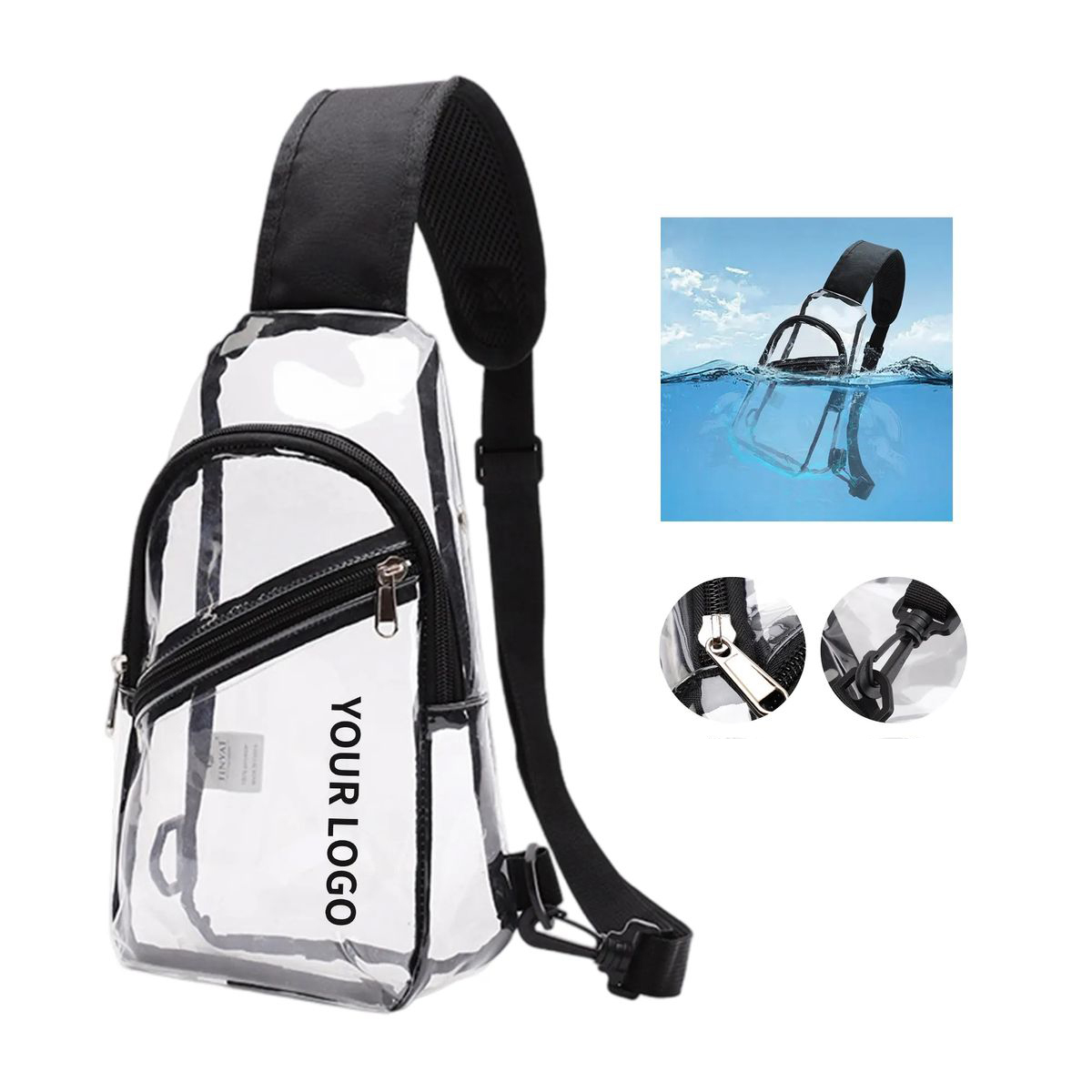 PVC Crossbody Bag for Concerts and Sporting Events 2