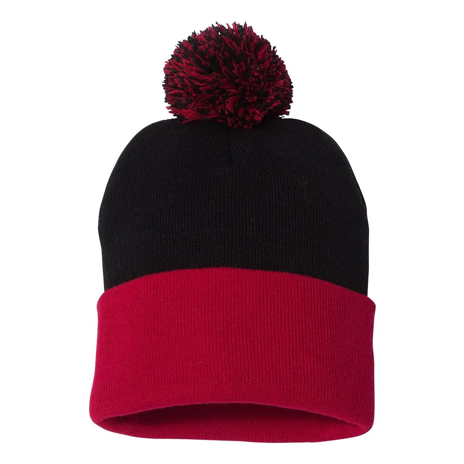 Sportsman Pom-Pom 12" Knit Beanie 40