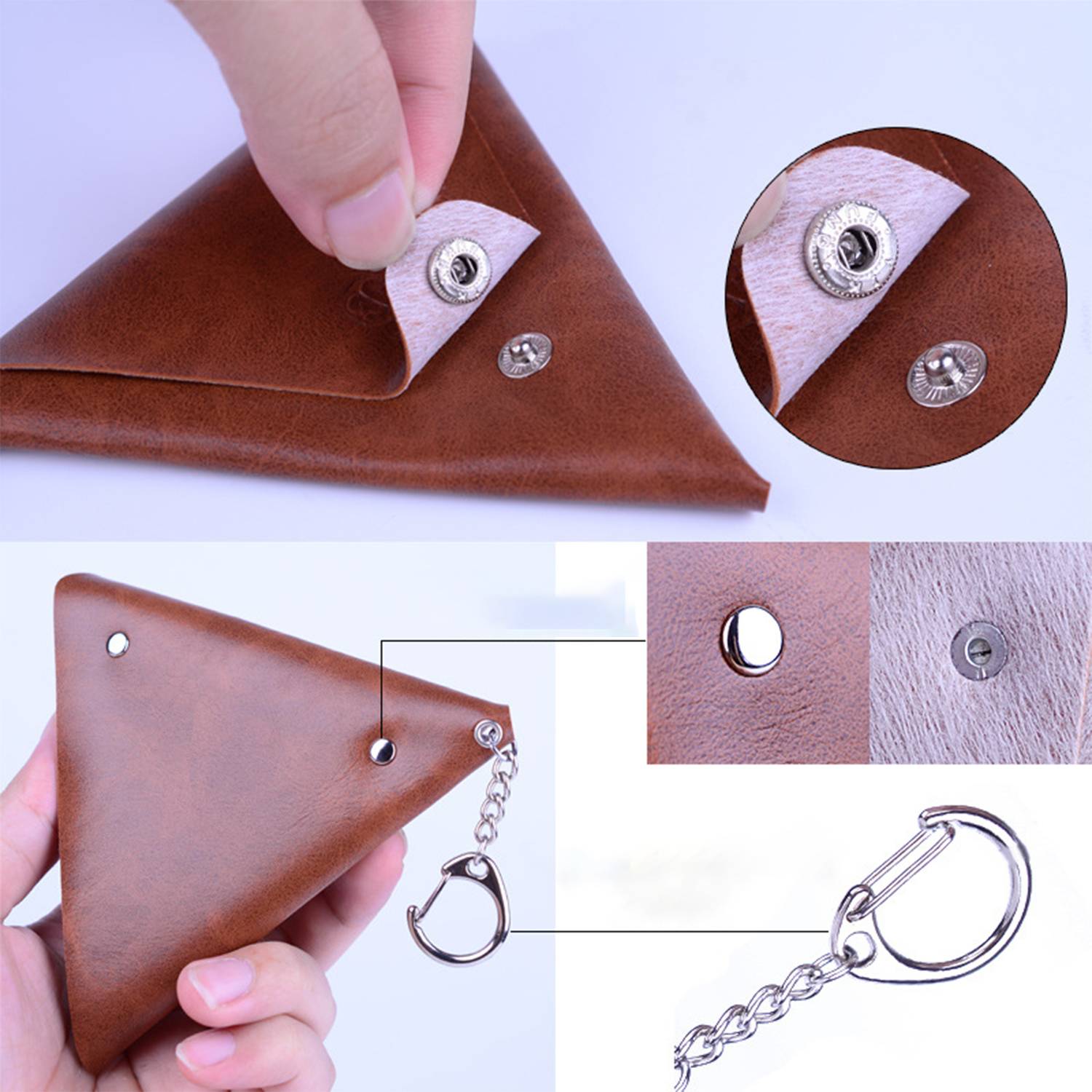 Trident Mini Pouch Keychain 2