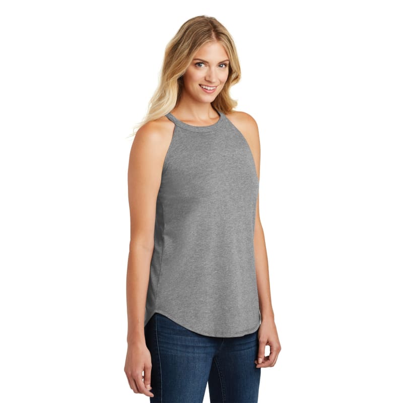District Women's Perfect Tri Rocker Tank. 7