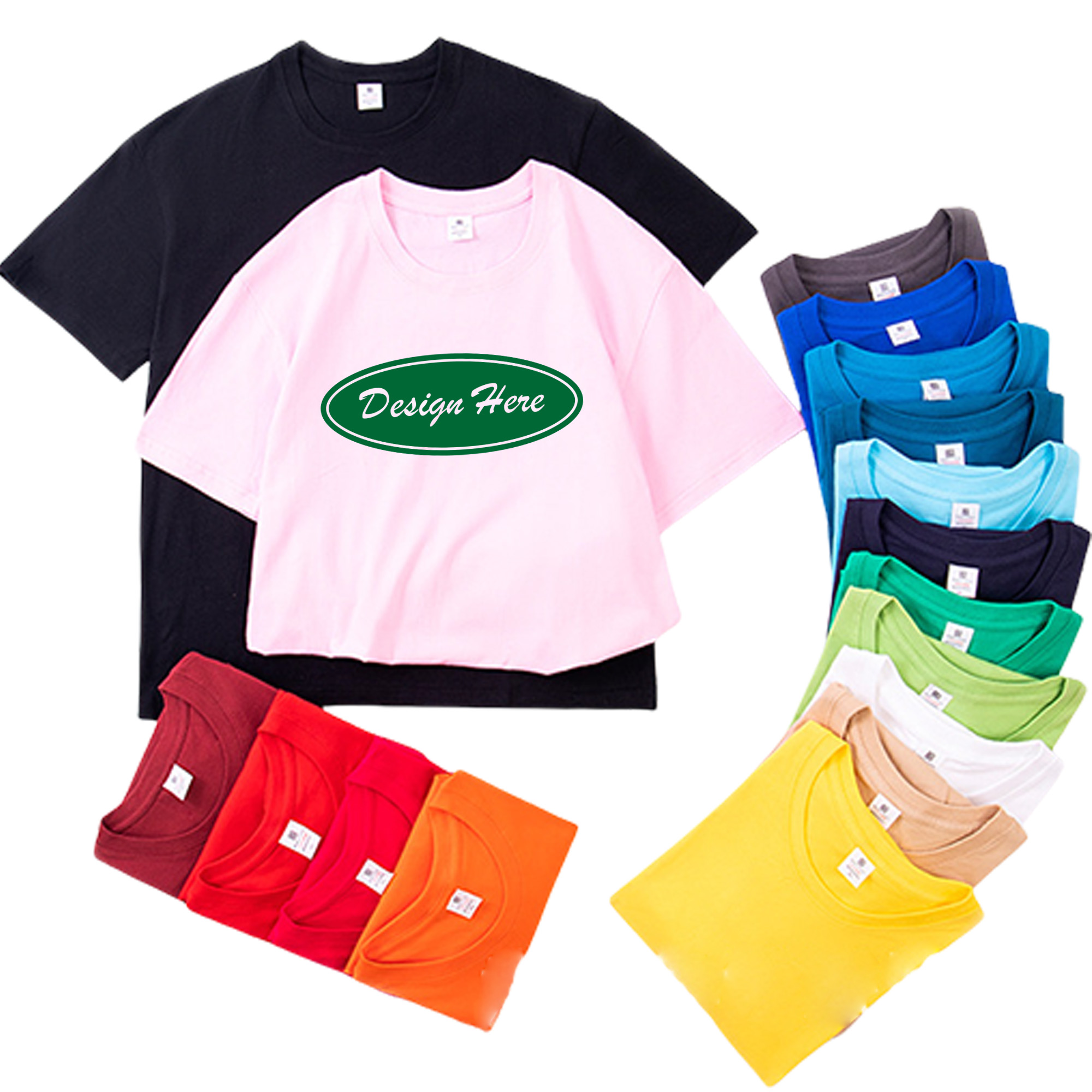 Crew-neck cotton T-shirt 2