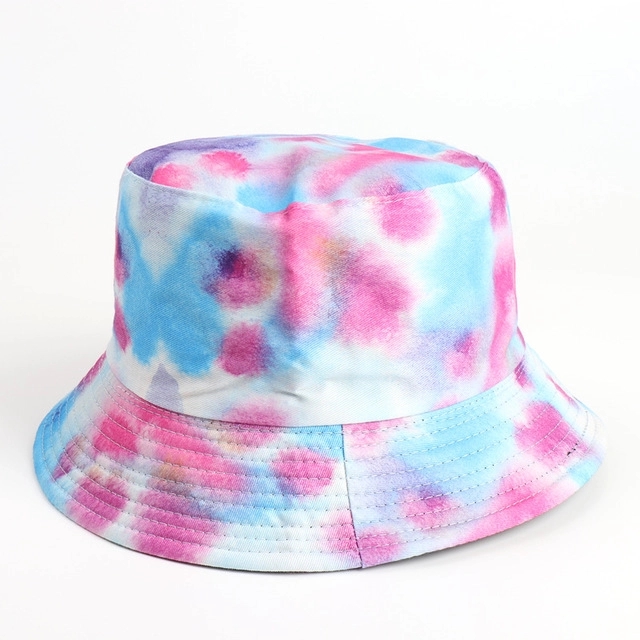 New Folding Double-sided Cotton Bucket Hat 26