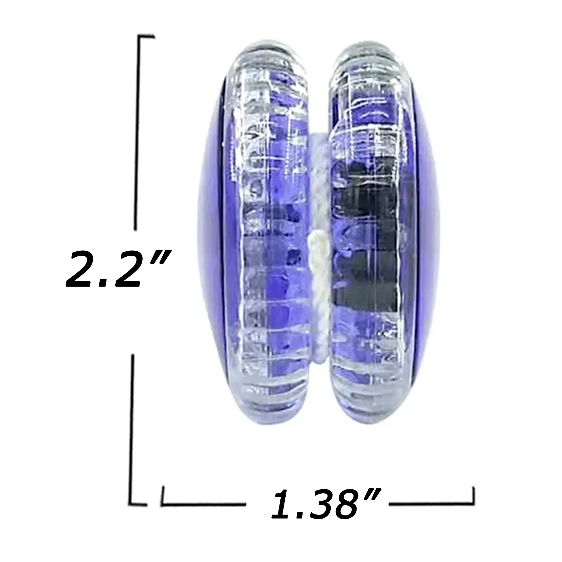 High Quality  LED Flashing light Plastic Yoyo Ball 4