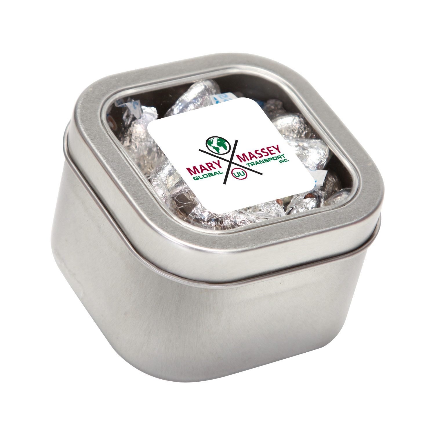Large Square Window Tin Premium Fill 6