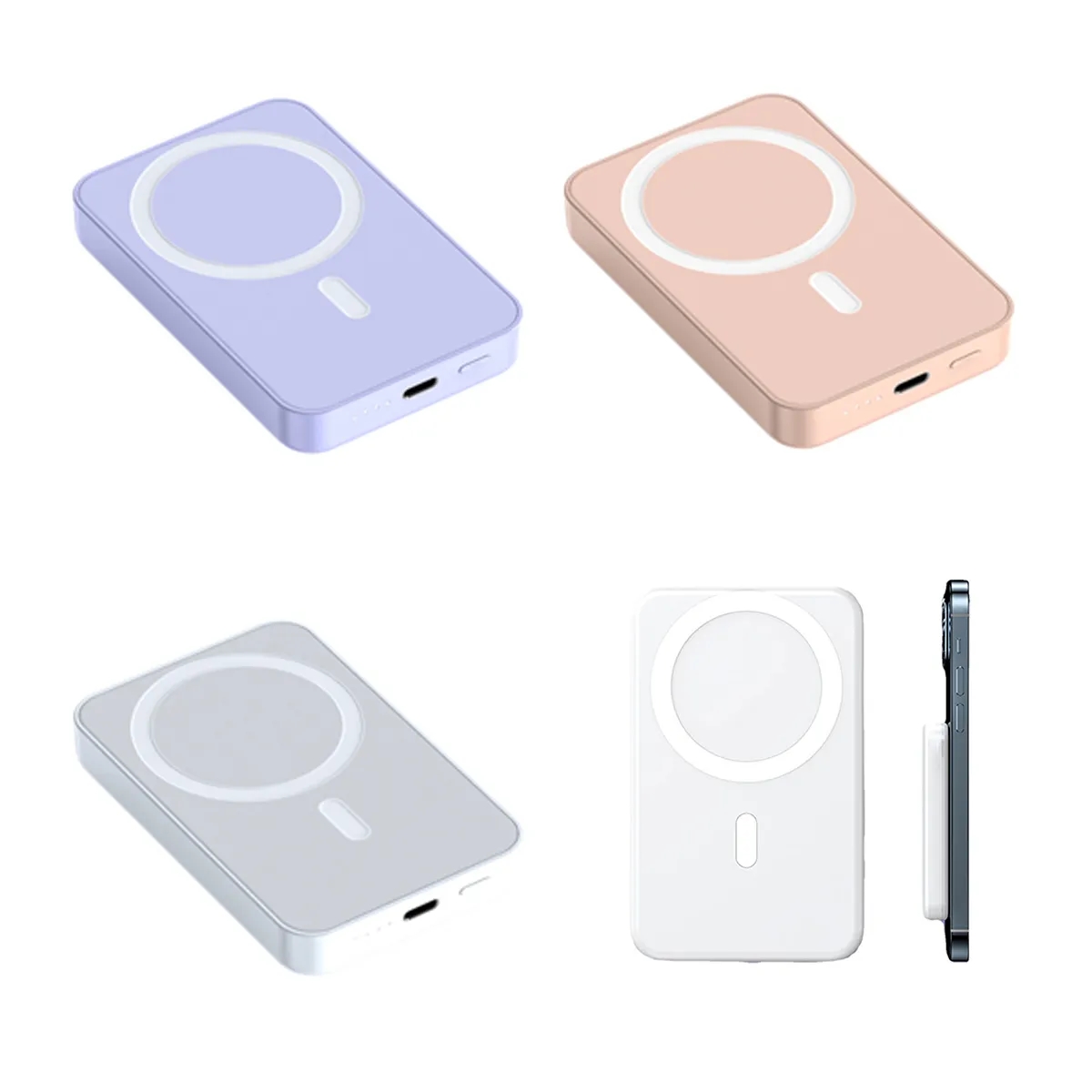 5000mAh PD 20W Magnetic Wireless Fast Charging Power Bank 4