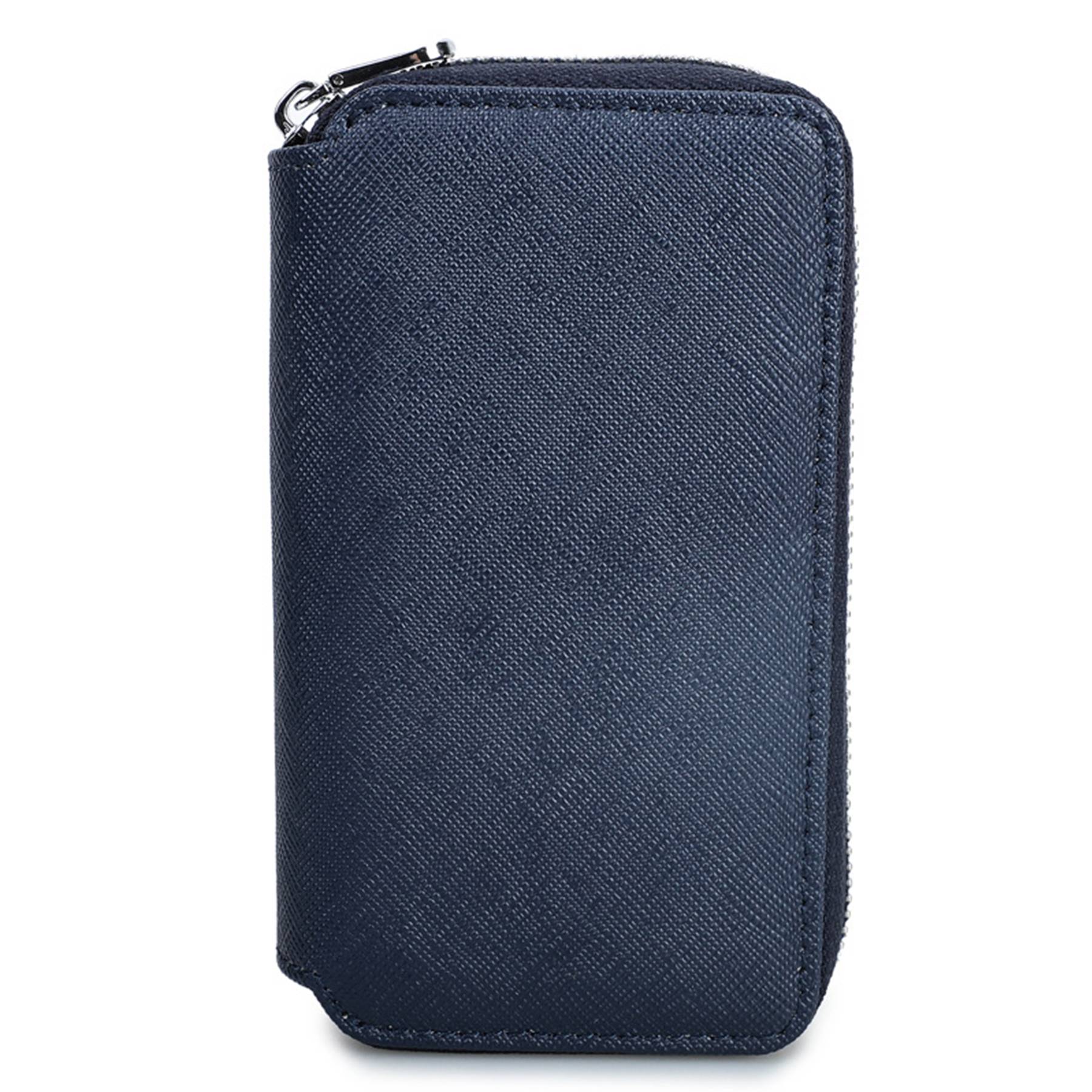Genuine Leather Portable Watch Storage Travel Cosmetic bag 7
