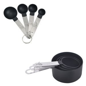 4 In 1 Measuring Cup With Steel Handle And Engraved Measurement Marks 6
