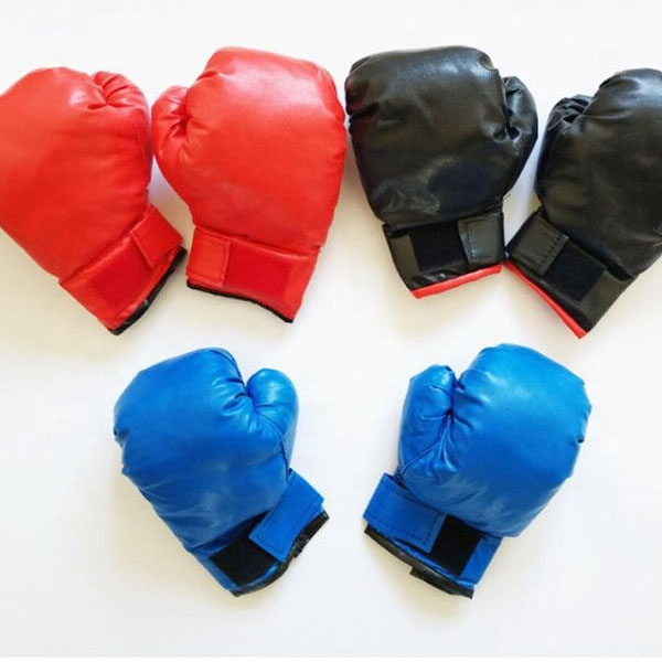 10OZ or 14OZ PU Leather Adult Boxing Gloves 4