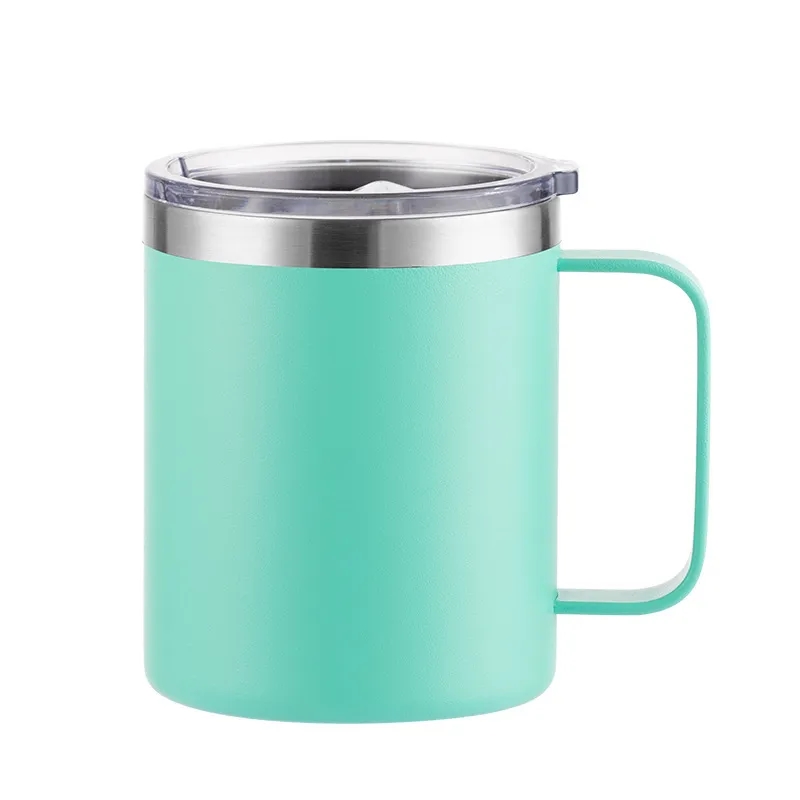 12Oz Stainless Coffee Tumbler Mug Cup With Leak-Proof Lid 1