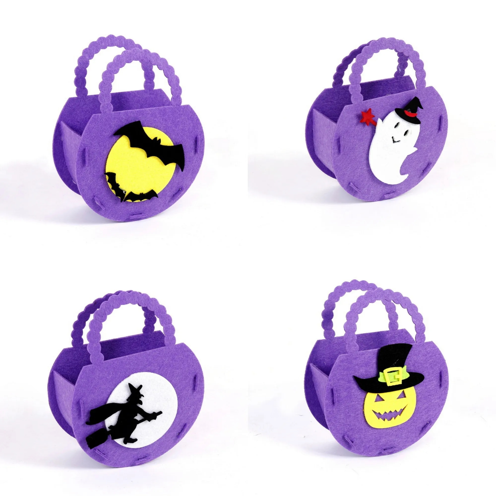 Halloween pumpkin children's candy bag 5