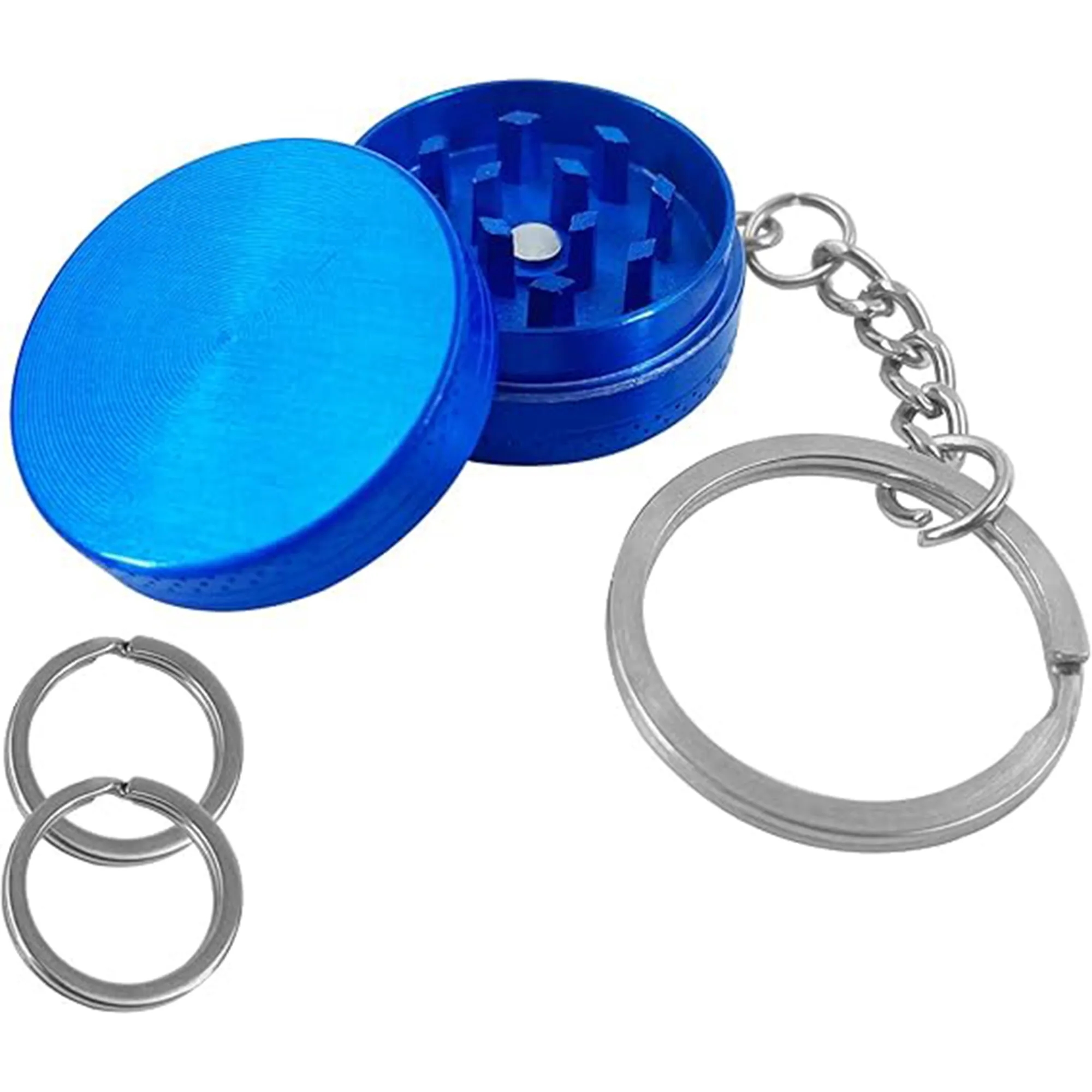 Mini Keychain Metal Spice Grinder 1.18 Inch, custom kitchen gadget with logo imprint 9