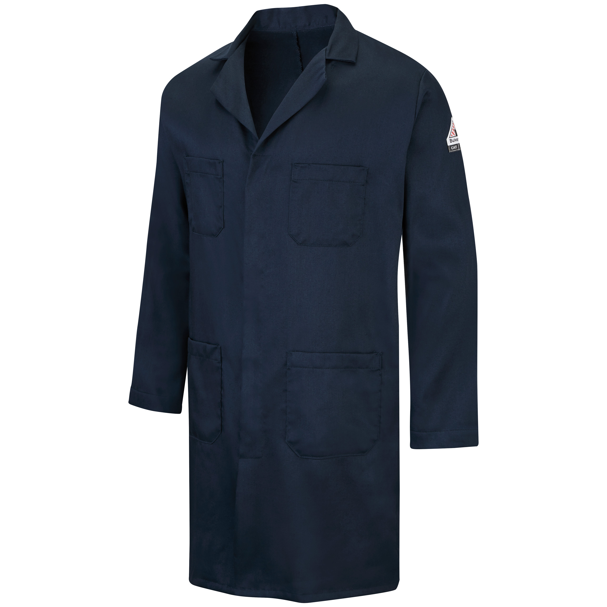 Bulwark® FR Concealed Snap-Front Lab Coat 1