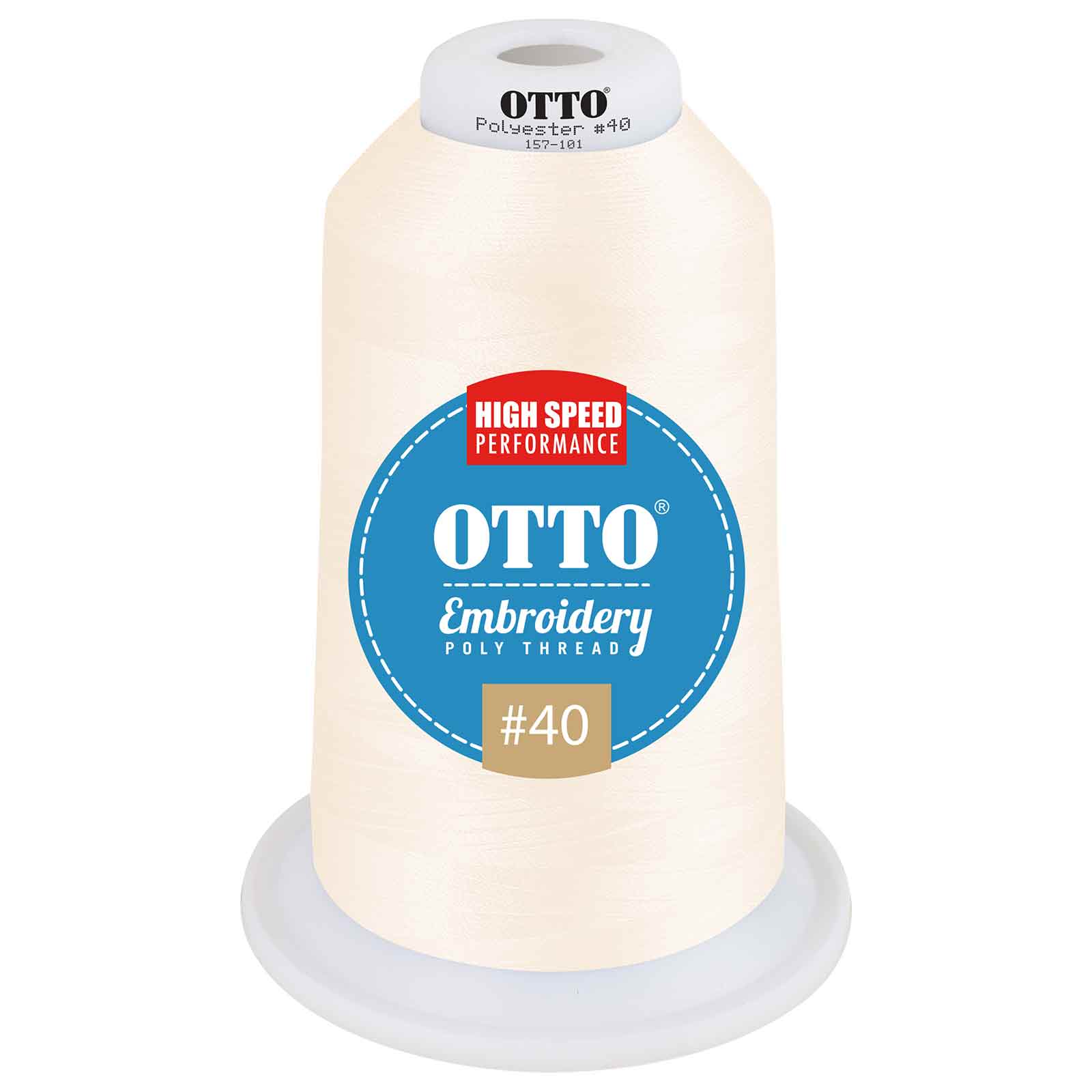 OTTO Embroidery Poly Thread #40 5,500 yd. King Cone 258