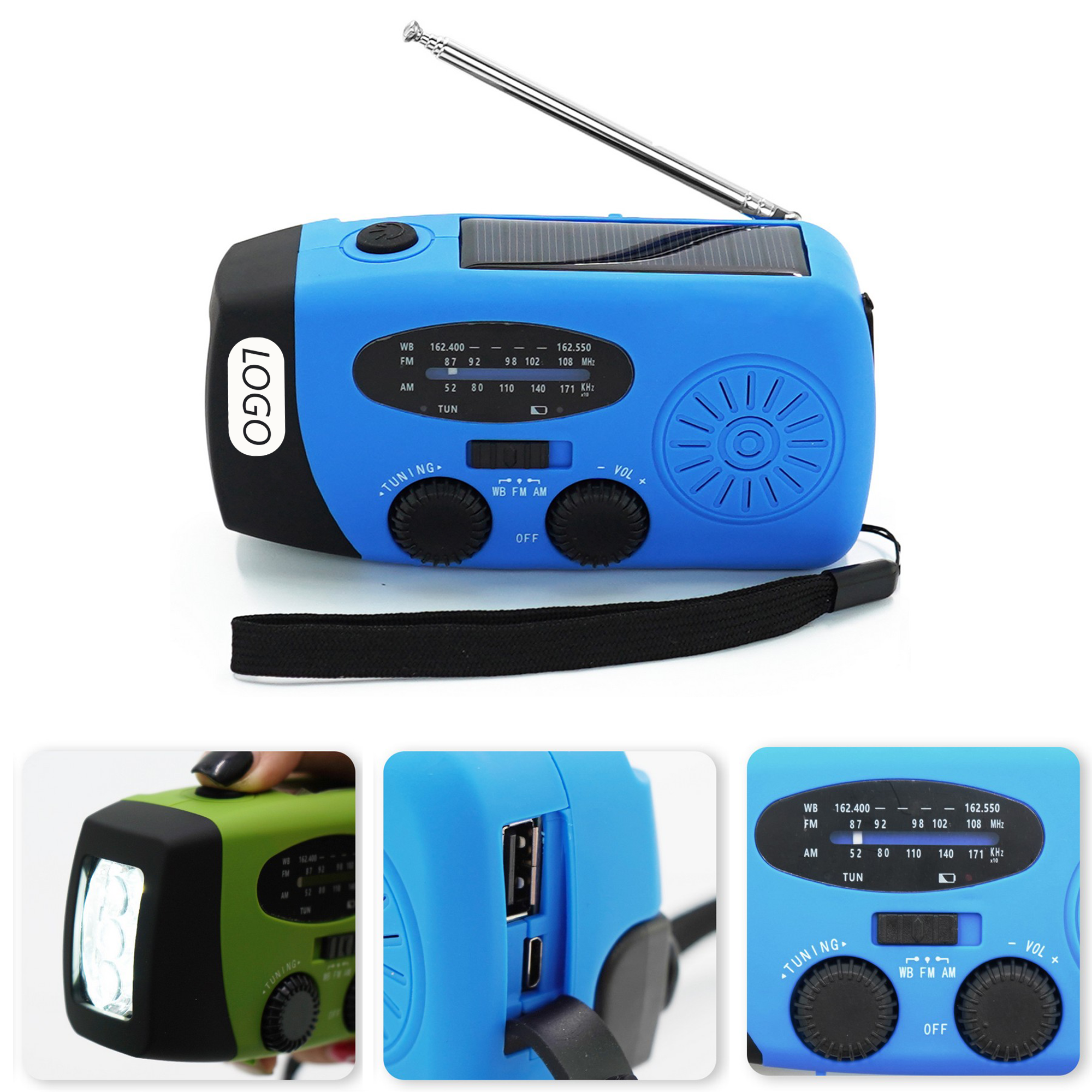 Portable Solar Emergency Radio 2